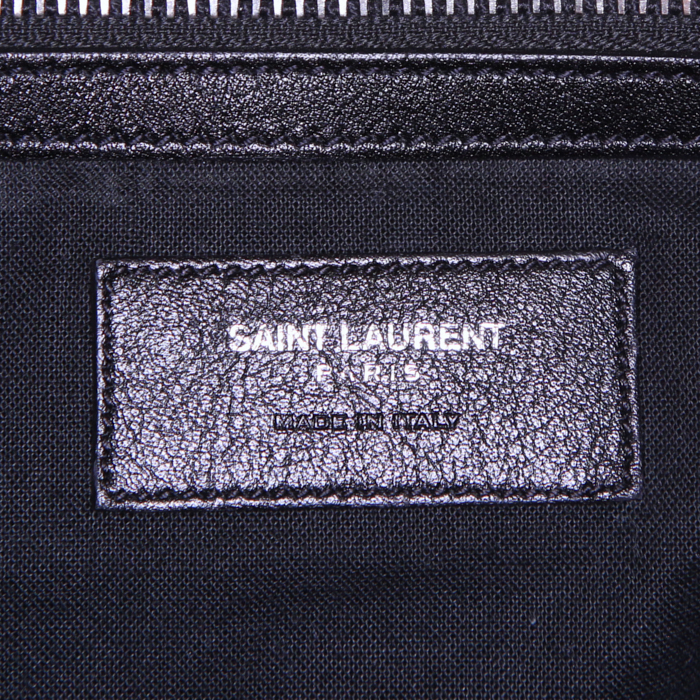 Sac à dos Saint Laurent Festival en cuir noir - Detail D3