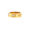 Cartier Love large model ring in yellow gold and diamonds, size 49 - 00pp thumbnail