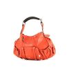 Yves Saint Laurent Mombasa handbag in orange leather - 00pp thumbnail