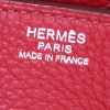Borsa Hermes Birkin 30 cm in pelle togo rosso Vif - Detail D3 thumbnail
