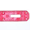 Borsa Hermes Birkin 30 cm in pelle togo rosso Vif - Detail D4 thumbnail
