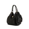 Louis Vuitton L handbag in brown ebene mahina leather - 00pp thumbnail
