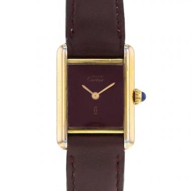 Orologio Cartier Tank Must in vermeil Ref :  1613 Circa  1990