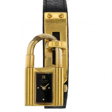 Montre Hermes Kelly-Cadenas en plaqué or Vers  2000