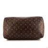 Bolso de mano Louis Vuitton Speedy 35 en lona Monogram marrón y cuero natural - Detail D4 thumbnail