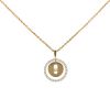 Messika Lucky Move necklace in 14 carats yellow gold and diamonds - 00pp thumbnail