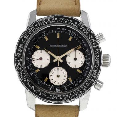 Montre Jaeger-LeCoultre Shark / Vogue en acier Ref :  E2643 Vers  1969