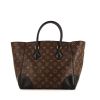 Louis Vuitton Phenix medium model handbag in brown monogram canvas and black leather - 360 thumbnail