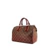 Louis Vuitton Speedy Editions Limitées handbag in burgundy shading monogram canvas and burgundy patent leather - 00pp thumbnail