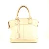 Louis Vuitton Lockit  handbag in off-white leather - 360 thumbnail