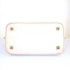 Louis Vuitton Lockit  handbag in off-white leather - Detail D4 thumbnail