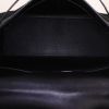 Hermes Kelly 32 cm handbag in black Swift leather and black foal - Detail D3 thumbnail