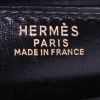 Sac bandoulière Hermès Sandrine en cuir box noir - Detail D4 thumbnail