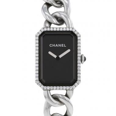 Chanel Première  large model watch in stainless steel Circa  2010