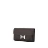Hermes Constance wallet in black epsom leather - 00pp thumbnail