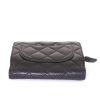 Chanel wallet in black quilted grained leather - Detail D3 thumbnail