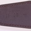 Hermès Ceinture H belt in red Swift leather - Detail D2 thumbnail