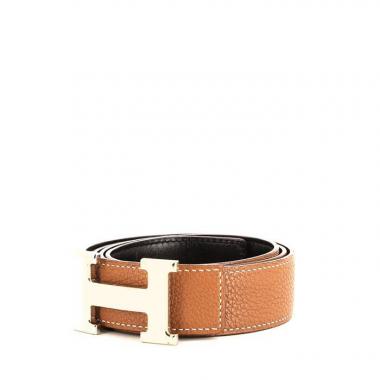Ceinture Hermès Ceinture H en cuir togo gold