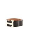 Cintura Hermès Ceinture H in pelle box nera - 00pp thumbnail