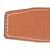 Hermès Ceinture H belt in black box leather - Detail D2 thumbnail