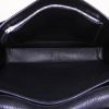 Bolso bandolera Hermès Steve en cuero togo negro - Detail D2 thumbnail