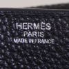 Hermès Steve shoulder bag in black togo leather - Detail D3 thumbnail
