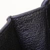 Hermès Steve shoulder bag in black togo leather - Detail D4 thumbnail