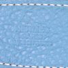 Cintura Hermès Ceinture H in pelle togo blu - Detail D1 thumbnail