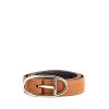 Hermès belt in gold Swift leather - 00pp thumbnail