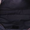 Bolso de mano Gucci Mors en lona monogram negra y cuero negro - Detail D2 thumbnail