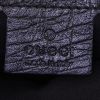 Gucci Mors handbag in black logo canvas and black leather - Detail D3 thumbnail
