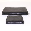 Louis Vuitton Organizer wallet in black patent epi leather - Detail D4 thumbnail