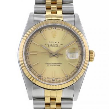 Orologio Rolex Datejust in oro e acciaio Ref :  16233 Circa  1989