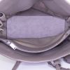 Saint Laurent Sac de jour souple shoulder bag in grey grained leather - Detail D3 thumbnail