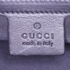 Mochila Gucci grande en cuero Monogram negro y dorado y lona negra - Detail D2 thumbnail