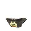 Pochette-ceinture Gucci en cuir monogram noir - 00pp thumbnail