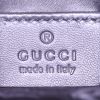 Bolsito-cinturón Gucci en cuero Monogram negro - Detail D2 thumbnail