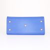 Yves Saint Laurent Chyc handbag in blue leather - Detail D5 thumbnail