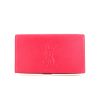 Saint Laurent pouch in pink leather - 360 thumbnail