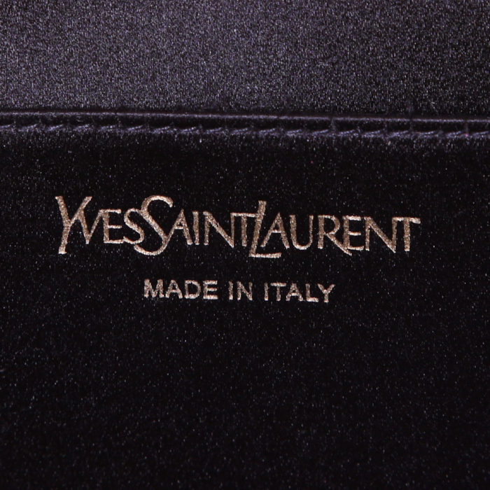 Saint Laurent pouch in pink leather - Detail D3