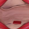 Pochette-cintura Gucci GG Marmont clutch-belt in pelle trapuntata a zigzag rossa - Detail D2 thumbnail
