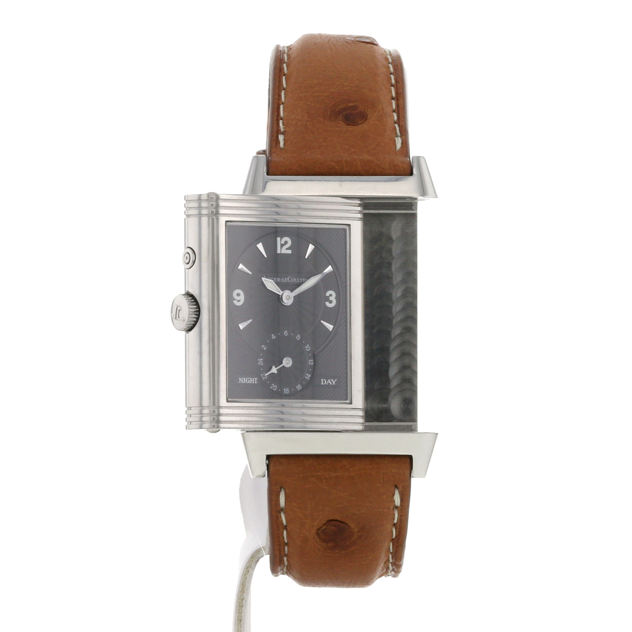 Reloj Jaeger-LeCoultre Reverso-Duoface de acero Ref : 270851 Circa 2000 - Detail D1