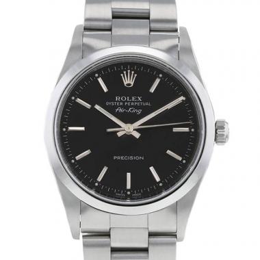 Montre Rolex Air King en acier Ref :  14000 Vers  1999