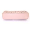 Bolso bandolera Prada Gaufre en cuero color rosa claro - Detail D5 thumbnail