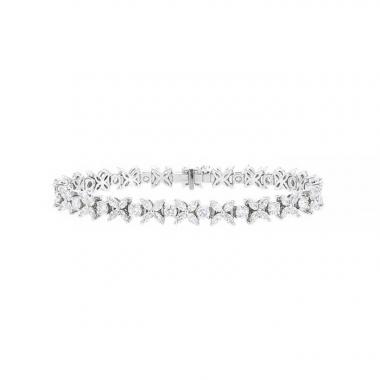 Tiffany 
Co Victoria bracelet in platinium and diamonds Tiffany 
Co Victoria bracelet in platinium and diamonds