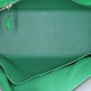 Hermes Kelly 28 cm handbag in green Bamboo togo leather - Detail D3 thumbnail