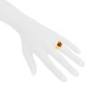 Cartier La Dona De Cartier ring in yellow gold and citrine - Detail D1 thumbnail