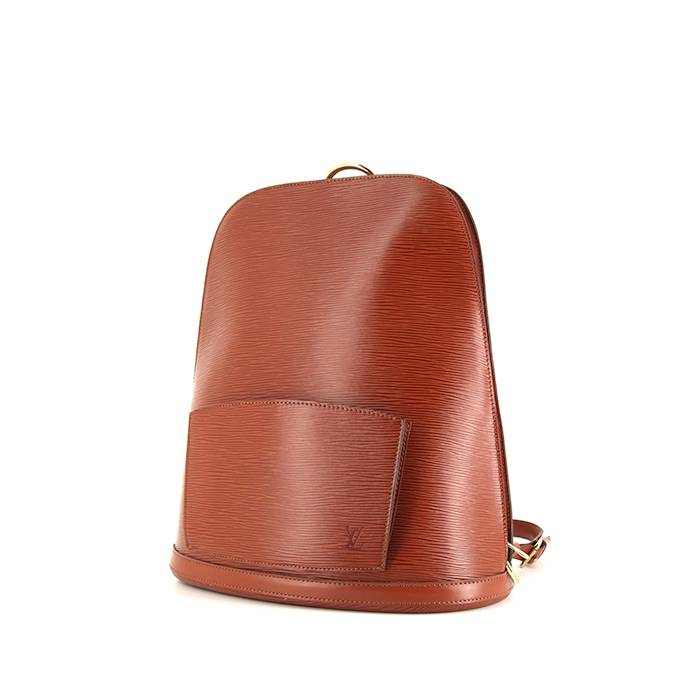 Louis Vuitton Black Epi Leather Gobelins Backpack Bag Louis