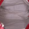 Bolso para llevar al hombro Hermès Goya en cuero togo rojo - Detail D2 thumbnail