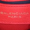 Balenciaga shoulder bag in red leather - Detail D3 thumbnail